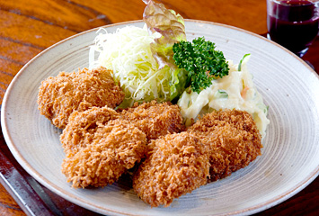 ヒレカツ定食 ¥1,680（桐生産やまと豚使用）