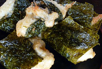 大和芋の磯辺揚げ