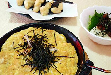 山いもステーキ