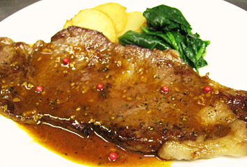 特選上州牛のサーロインステーキ　2300円