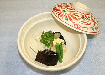 上州野菜の炊き合わせ