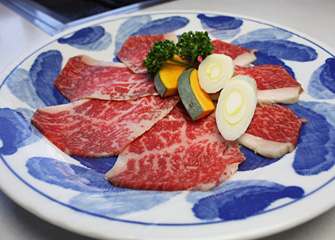 上州和牛上ロース　1160円