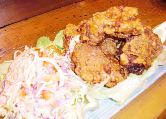 げんこつ唐揚げ　　￥８００